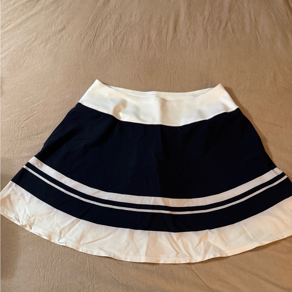 Puma Navy and White Skater Skirt